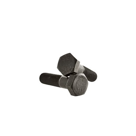 Newport Fasteners Class 8.8, M8-1.25 Hex Head Cap Screw, Plain Steel, 60 mm L, 650 PK 337438-650